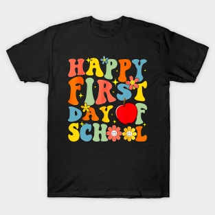 Happy First Day Of School Back To School Teachers T-Shirt